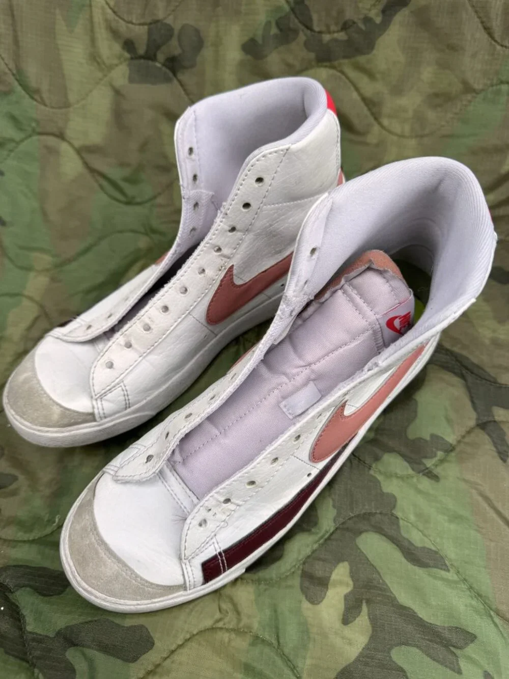 Nike Blazer Mid 77 Next Nature White/Red Stardust - Wmn 9